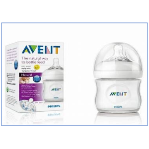 AVENT BIBERON NATURAL 125 ML/4Oz