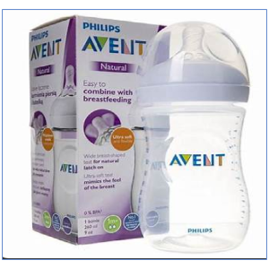 AVENT BIBERON NATURAL 240 ML/9 Oz