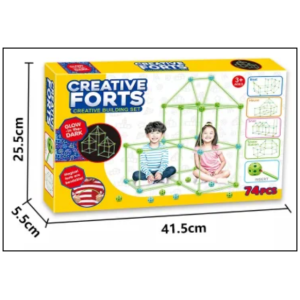 Creative Fort Kit Construction - 74 Pc