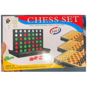 B4- Chess Set - 4 in 1