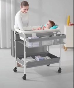 Table de bain multifonctionnelle pour bébé, support de baignoire, table de soin pour nouveau-né